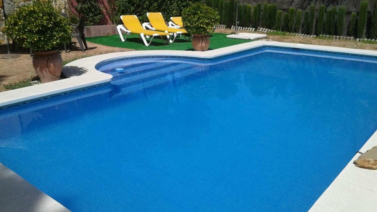 Casa Encantadora Con Piscina Privada Y Chimenea Villa Las Jaras Exterior photo